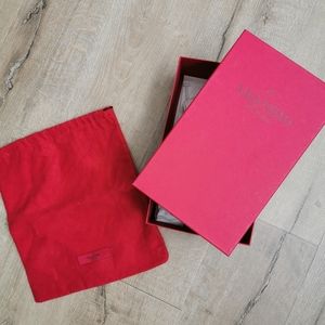 Valentino Shoe Box & Dust Bag